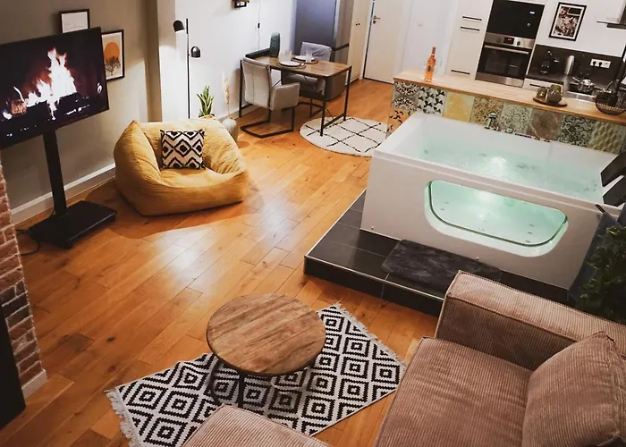 Stilvolles City-loft Mit Privatem Whirlpool